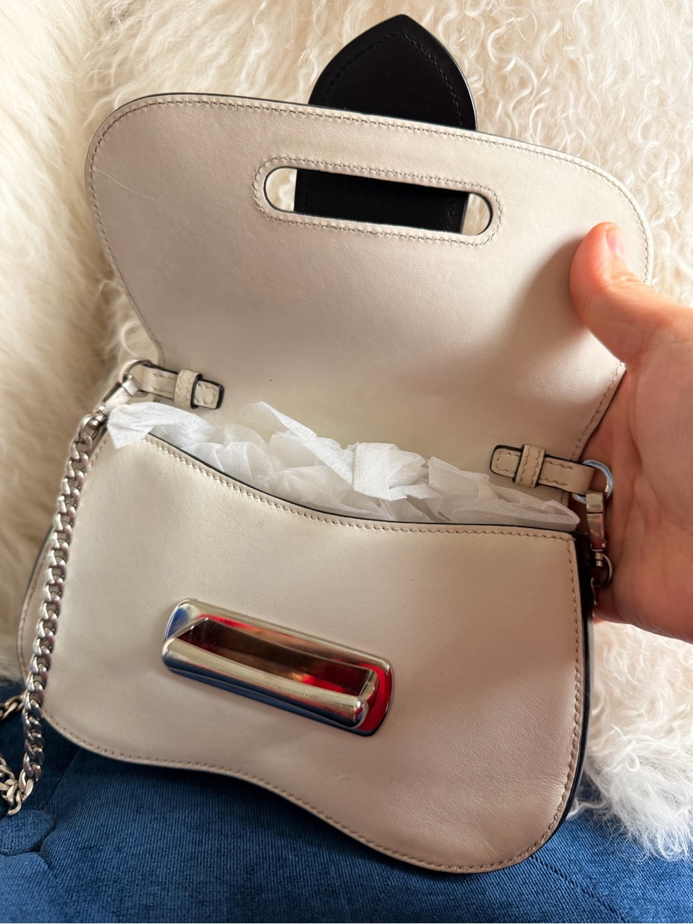 prada Signature Sidonie crossbody bag - Picture 5 of 9